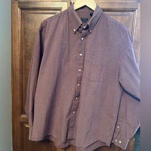 Van Heusen Men’s Button Down Shirt, Large